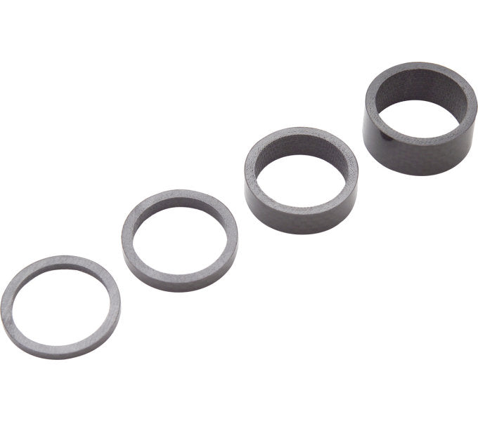 PRO Spacer-Set 3K Carbon 1 1/8" 28,6 mm schwarz