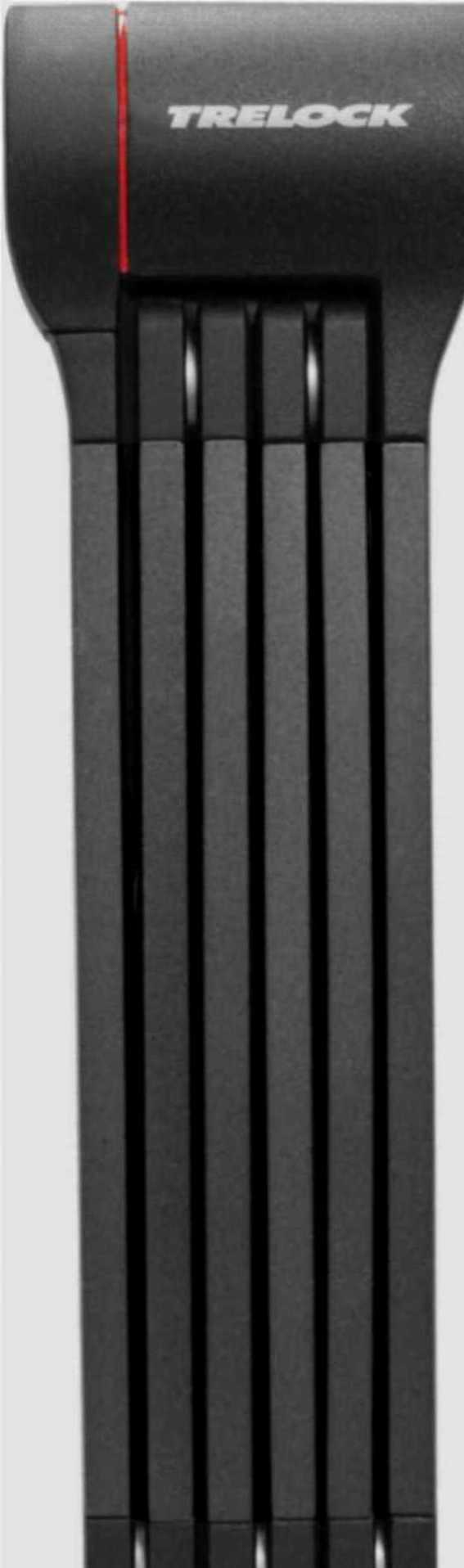 Trelock FS 480 Cops® X-Press Faltschloss schwarz 100 cm