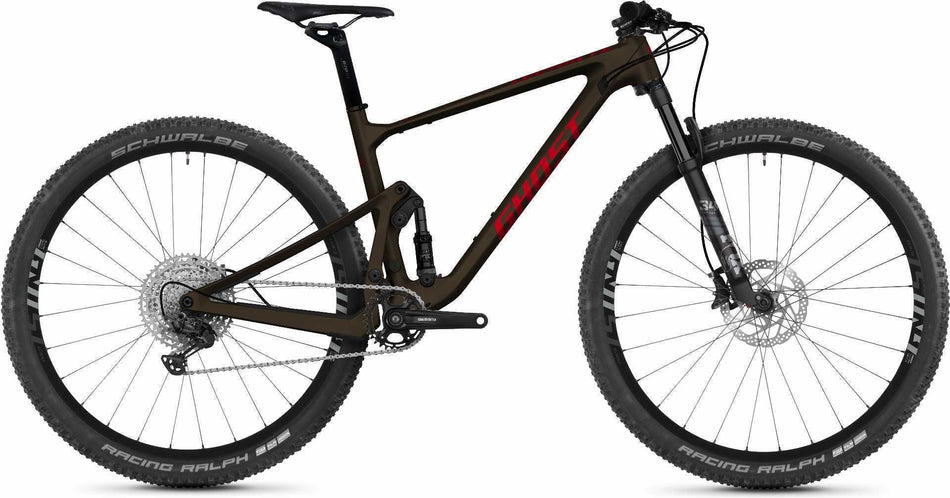 Ghost Lector FS SF LC Essential MTB-Fully 29" chocolate/riot red