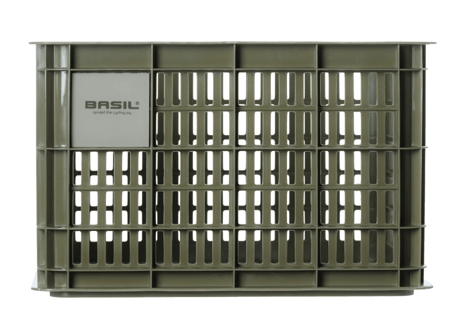Basil Crate Fahrradkasten moss green
