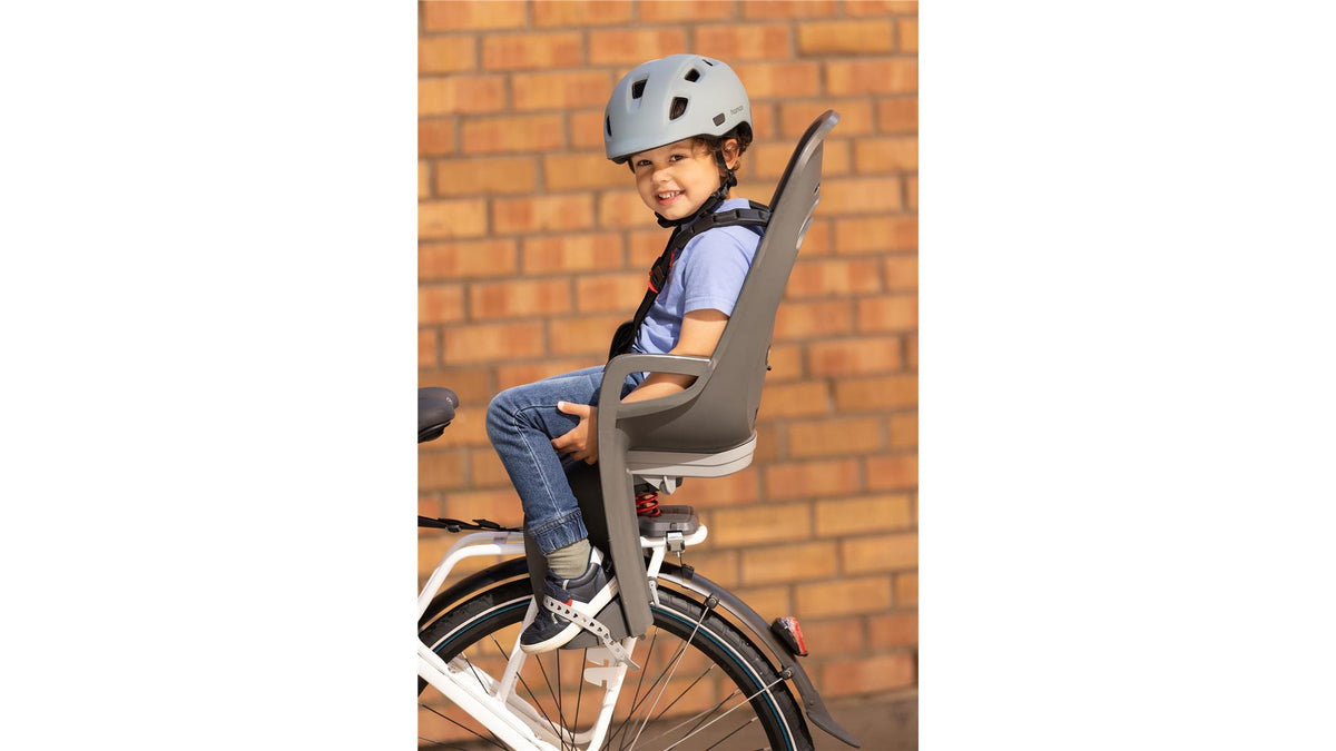 fahrradsattel relax iq Hamax Zenith Relax Kindersitz für Gepäckträger, grau/schwarz – Biketech24