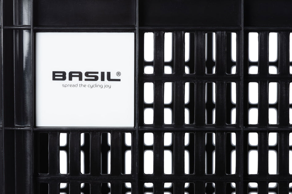 Basil Crate S MIK 2.0 Kunststoff-Fahrradkasten schwarz 17,5 L
