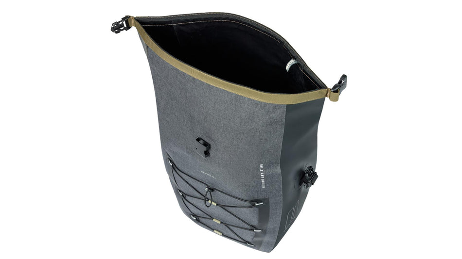 Basil Miles Einzeltasche Navigator Storm MIK Studs L, 25-31 ltr. schwarz