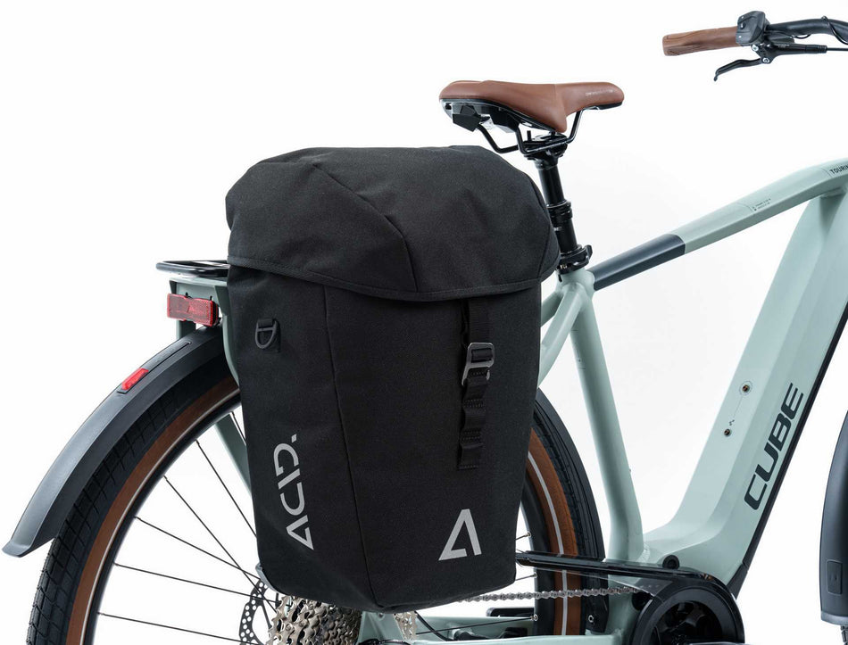 Acid Gepäckträgertasche City black 20 L