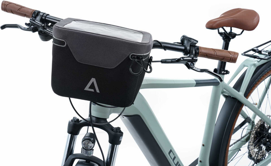 Acid Lenkertasche City Front Filink black 5 L