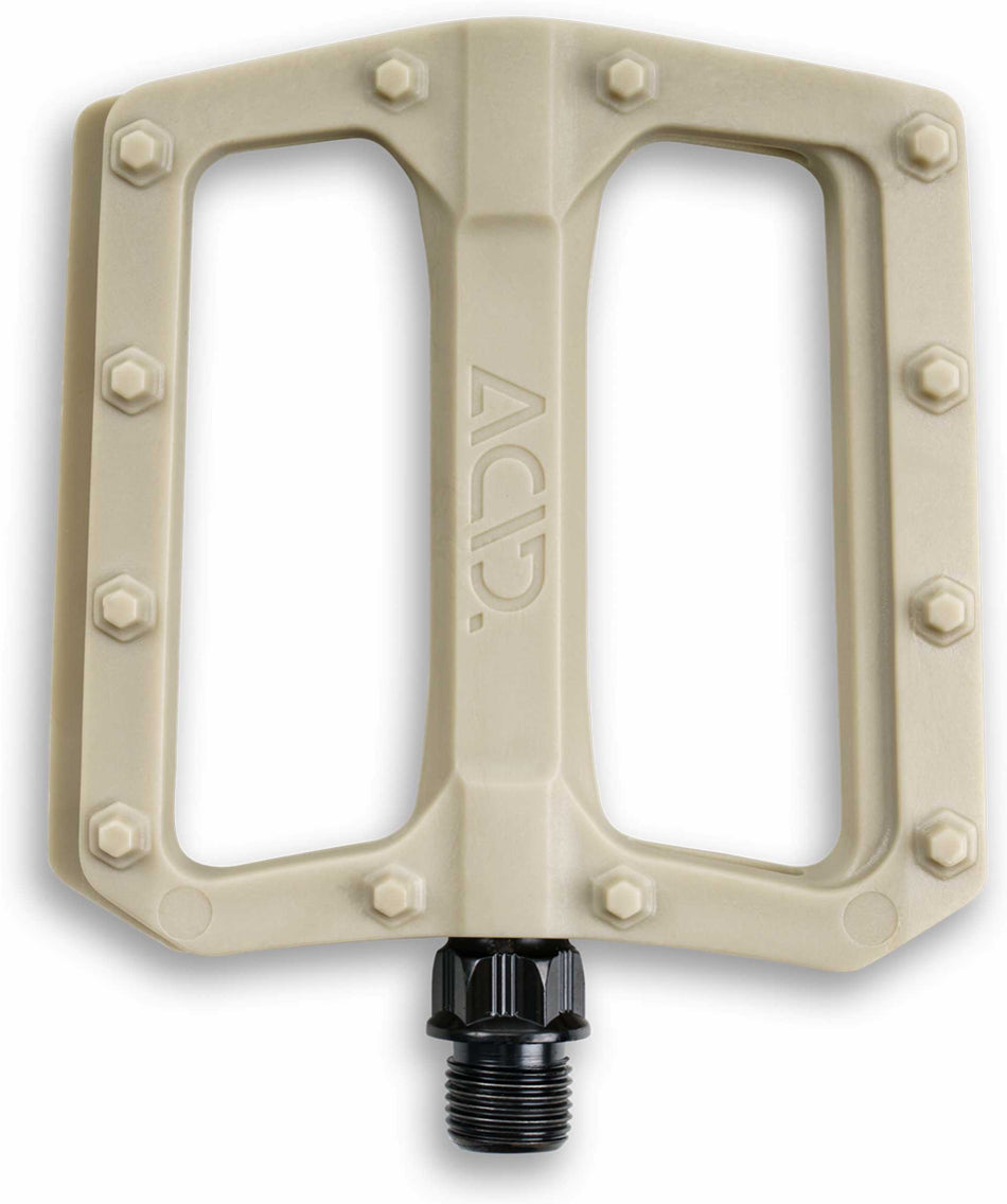 B-Ware - Acid Pedale FLAT C3-ZP desert 102 x 102 x 20 mm (Gebrauchtware)