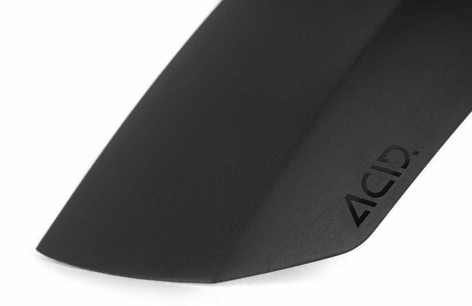B-Ware - Acid Schutzblech Mud Blocker vorne lang black 87 x 405 mm (Gebrauchtware)