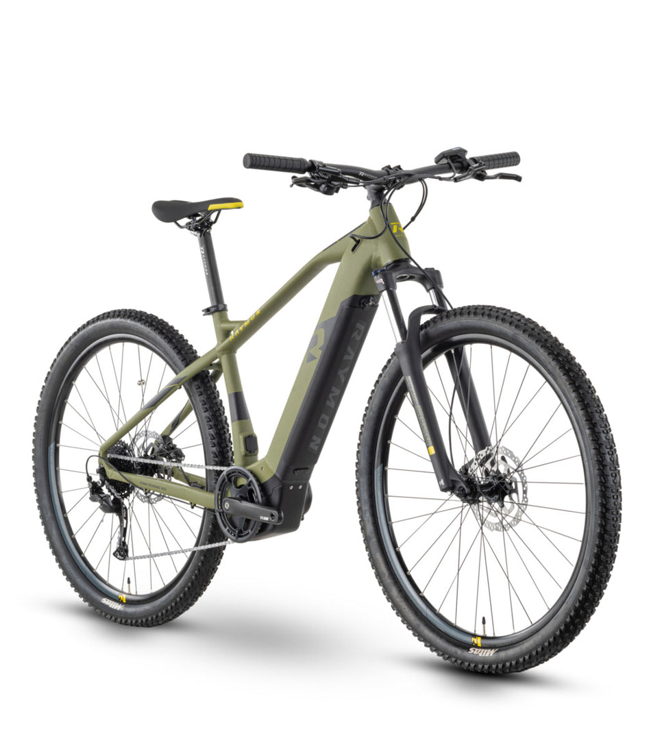Raymon HardRay E 4.0 500 Wh E-Bike Hardtail Diamant 29" armor/black/mustard