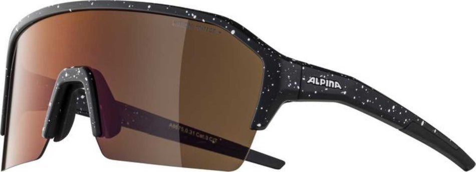 Alpina Ram HR Q-Lite Sportbrille black/mirror red