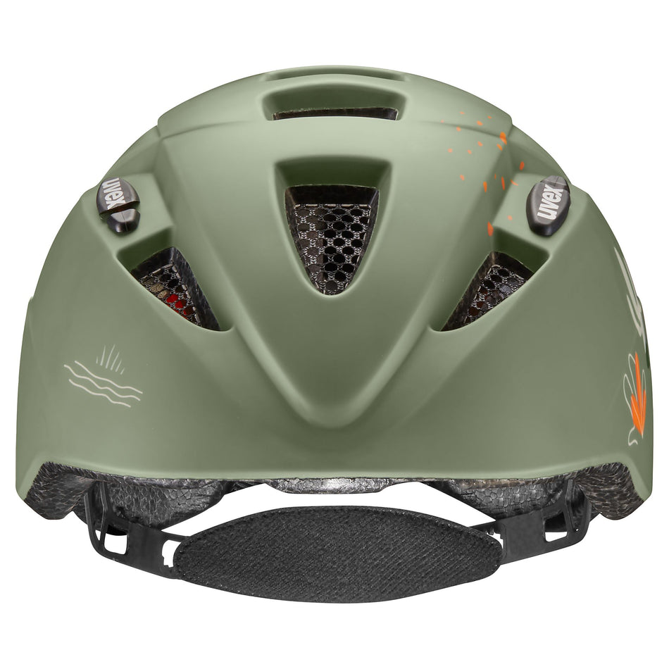 Uvex Kid 2 CC Kinder-Helm sage green dino matt XS (46-52 cm)