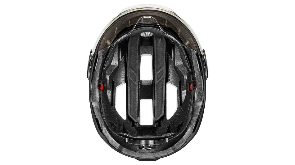 Uvex Stride Visor Helm black matt