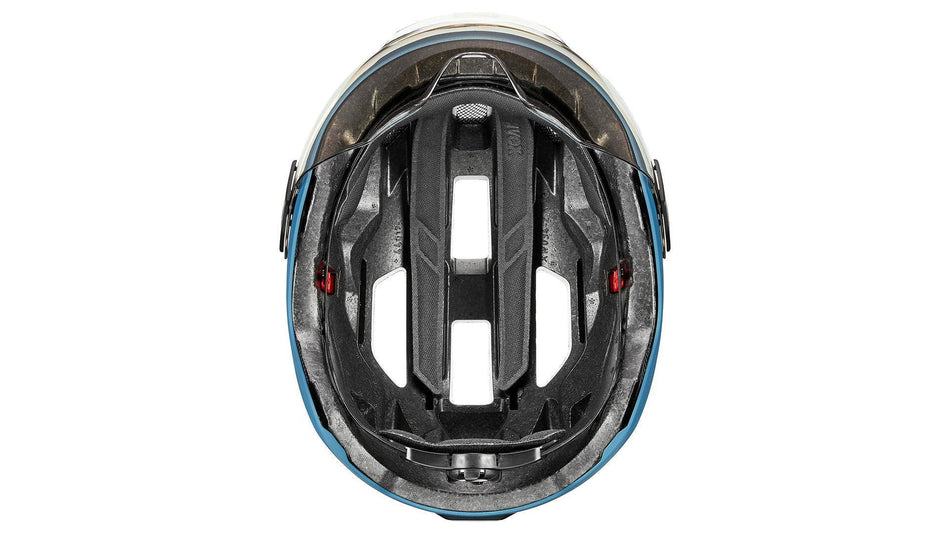 Uvex Stride Visor Helm stone blue matt