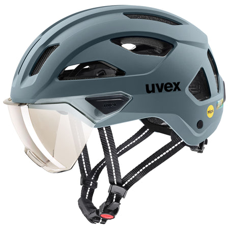 uvex fahrradhelm mtb Uvex Stride Visor Mips Helm anthracite matt – Biketech24