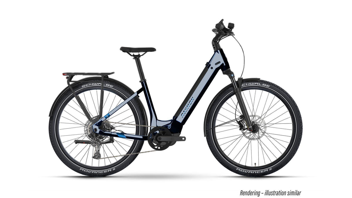 raymon fahrrad 24 zoll Raymon Tourray 720 Wh E-Bike Wave 27,5" nebular blue/chrome – Biketech24