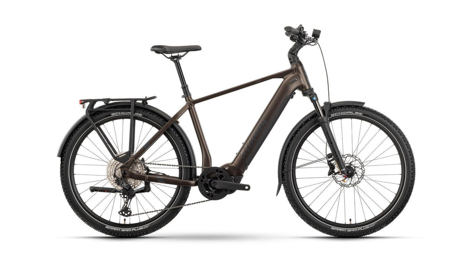Raymon Tourray Ultra 800 Wh E-Bike Diamant 27,5" tenmoku/black