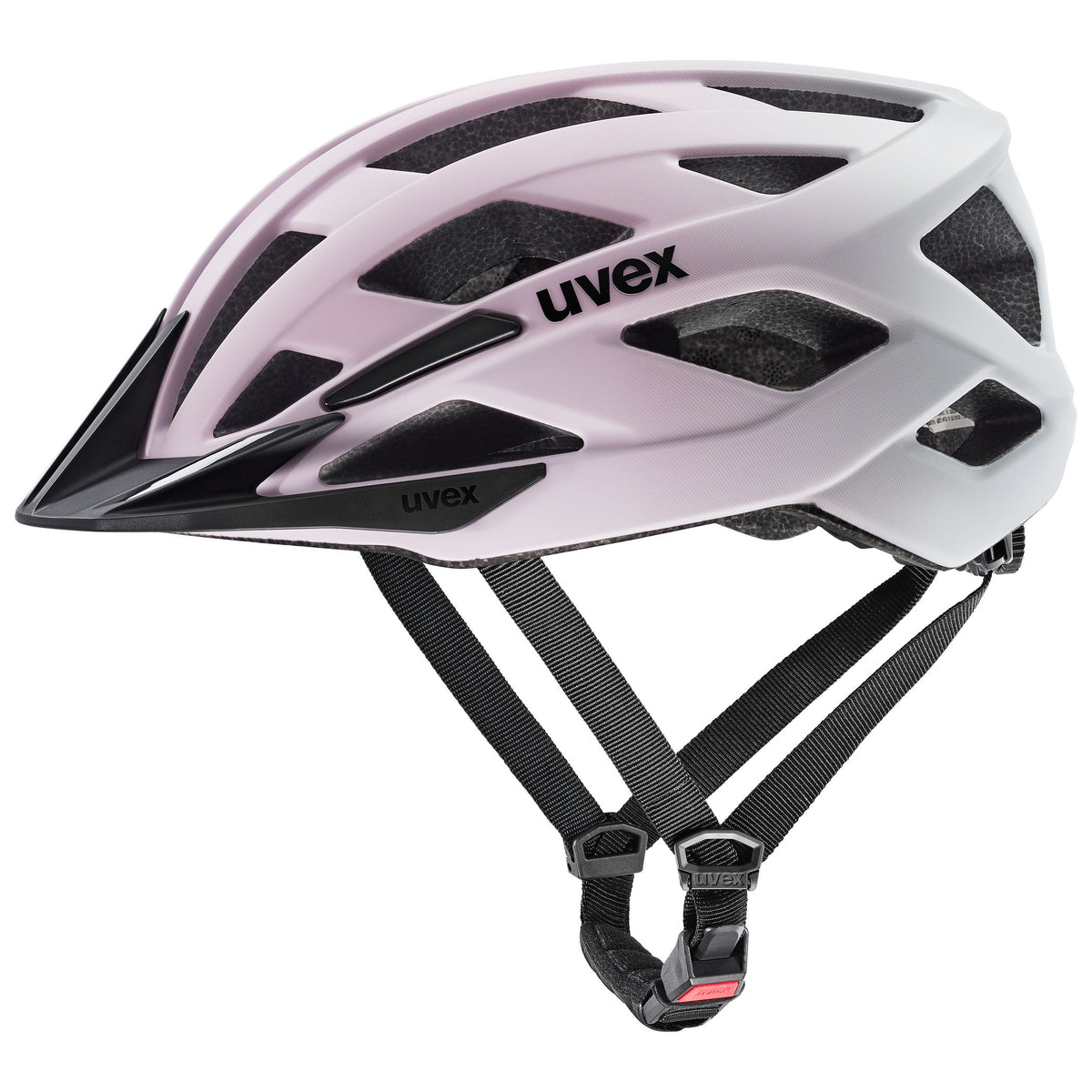 fahrradhelm polster uvex Uvex I-VO 2 Helm powder-grey matt – Biketech24