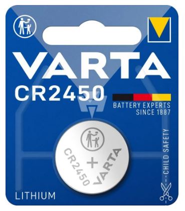 Varta CR2450 Knopfzelle Lithium 1 Stück