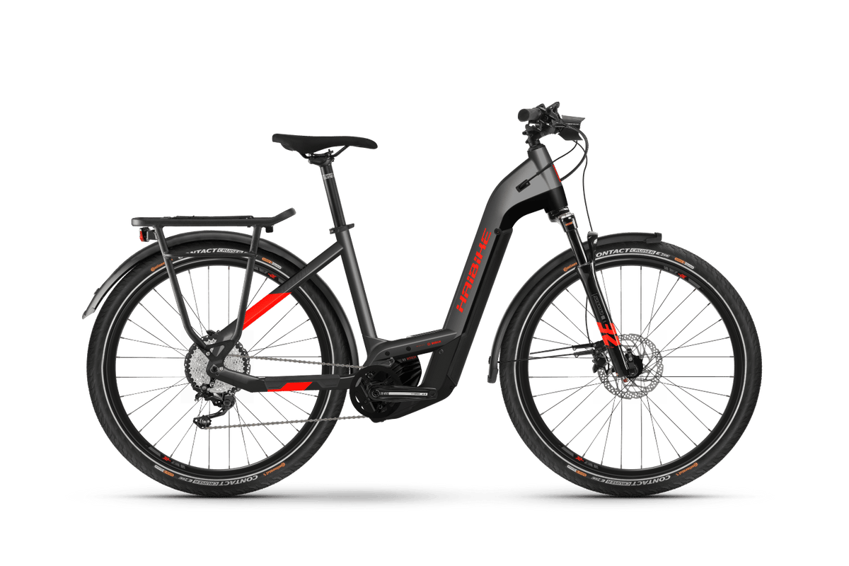 Haibike Trekking 9 Low 27,5" anthracite/ red