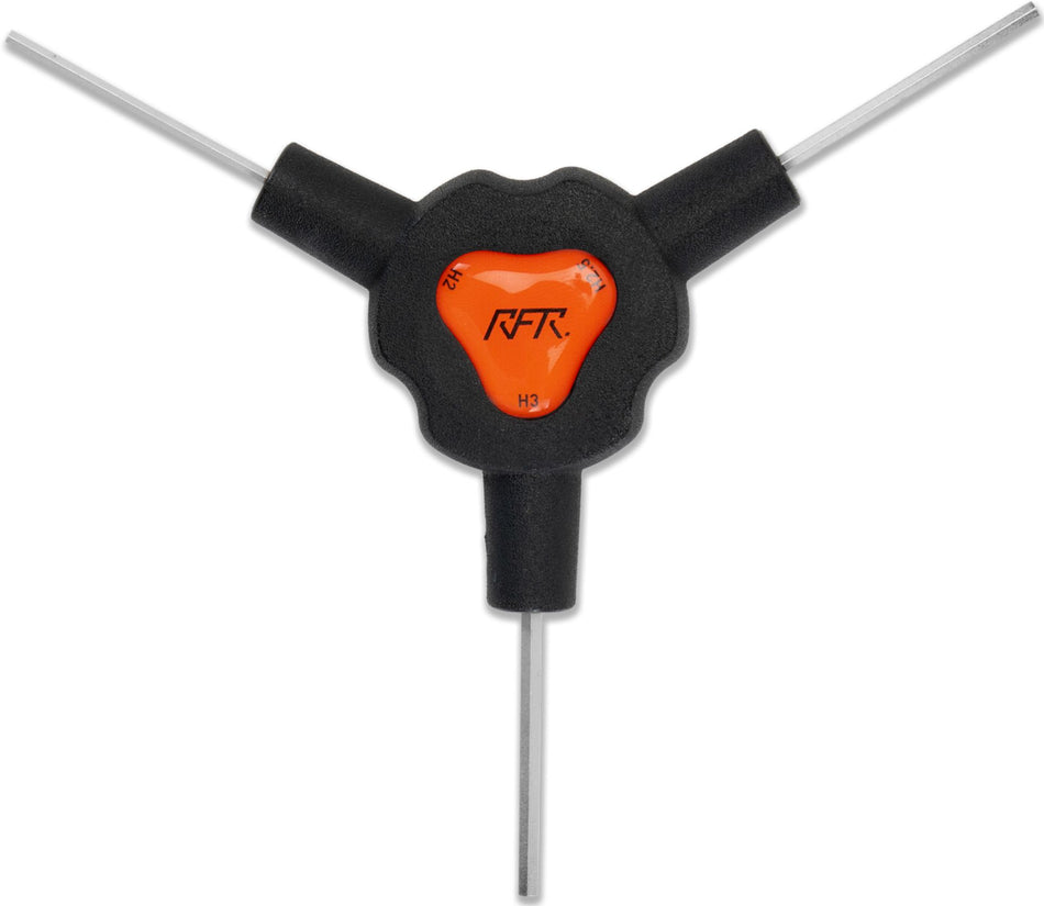 RFR Y- Schlüssel 3in1 H2, H2.5, H3 silver, orange, black 145 x 130 mm
