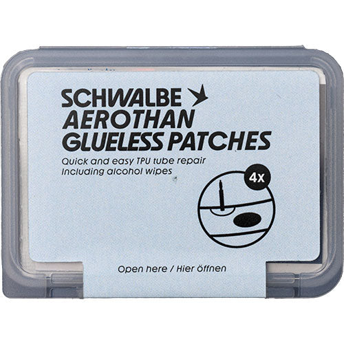 Schwalbe Glueless Patches für Aerothan selbstklebendes Flickzeug für TPU Schläuche