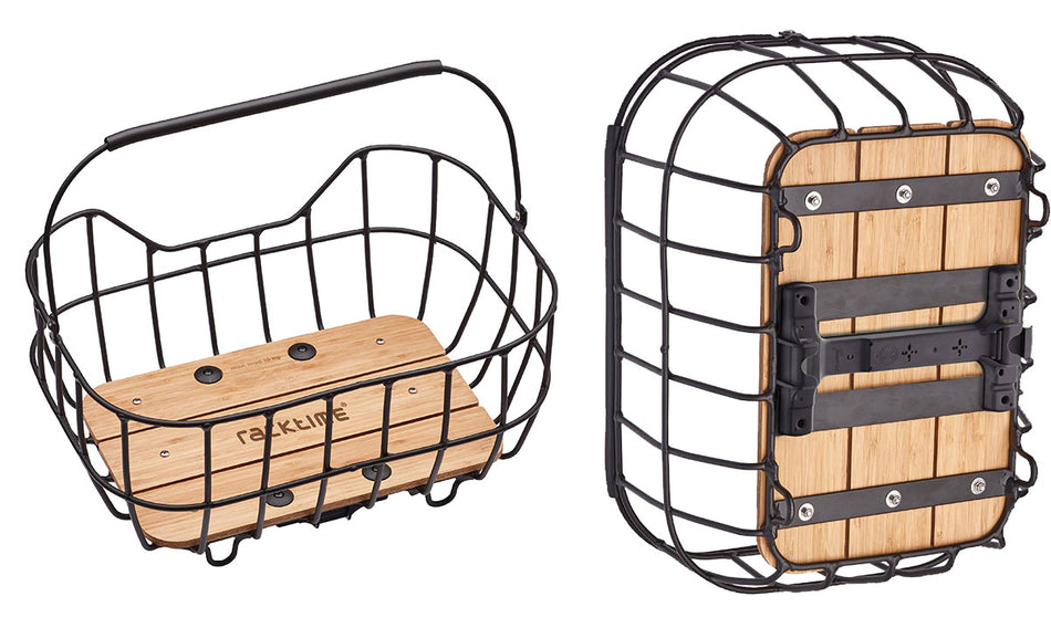 Racktime Baskit Breeze 2.0 Gepäckträgerkorb schwarz