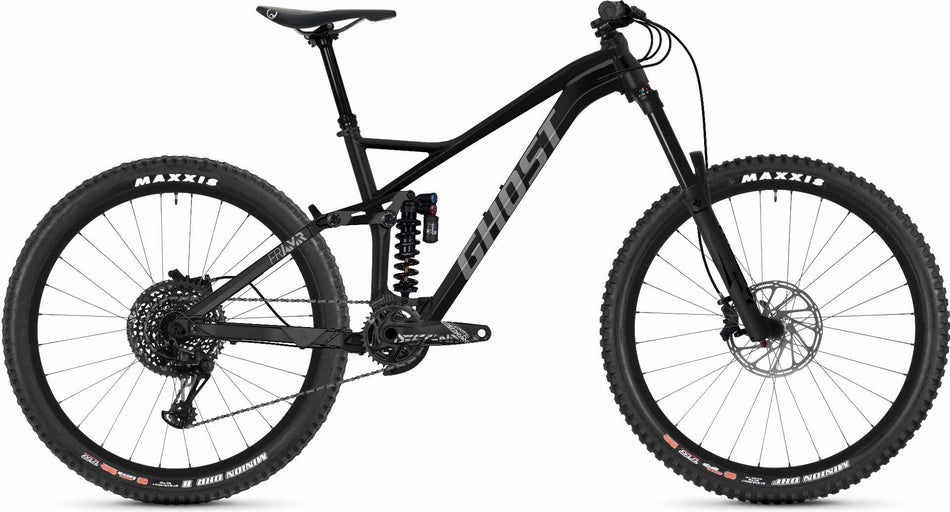 Ghost Framr 6.7 AL U 27,5" MTB-Fully jet black / urban gray