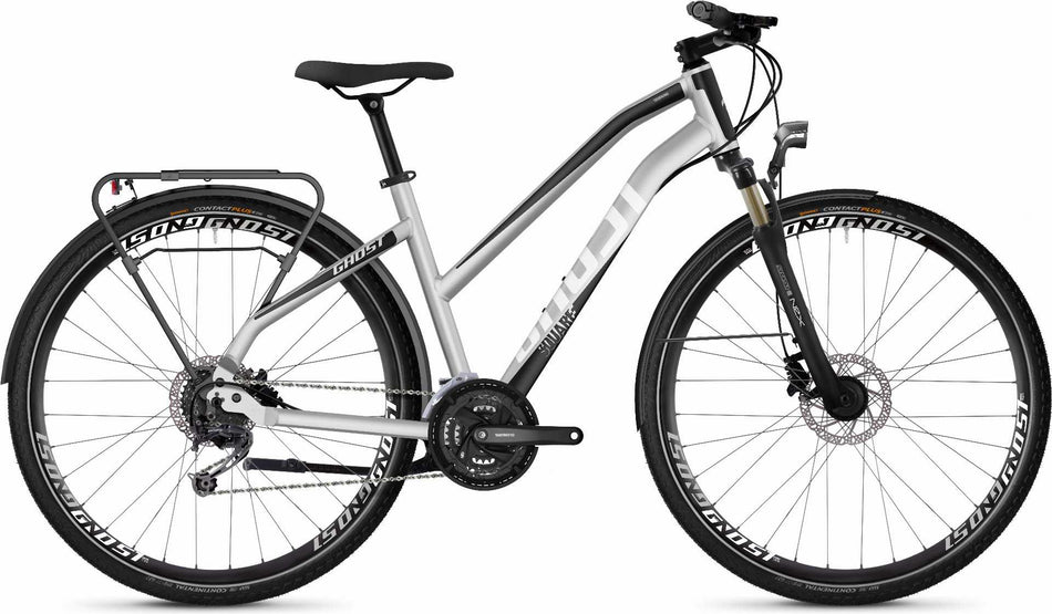 Ghost Square Trekking 4.8 AL W Trekkingrad 28" iridium silver / jet black / star white