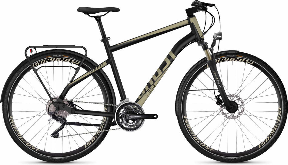 Ghost Square Trekking 6.8 AL U Trekkingrad 28" jet black / ext gold