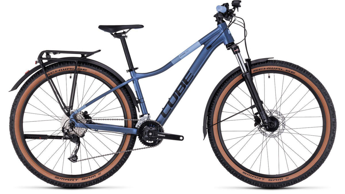 Cube Access WS Pro Allroad MTB-Hardtail Diamant flareblue ́n ́black - 16"/S