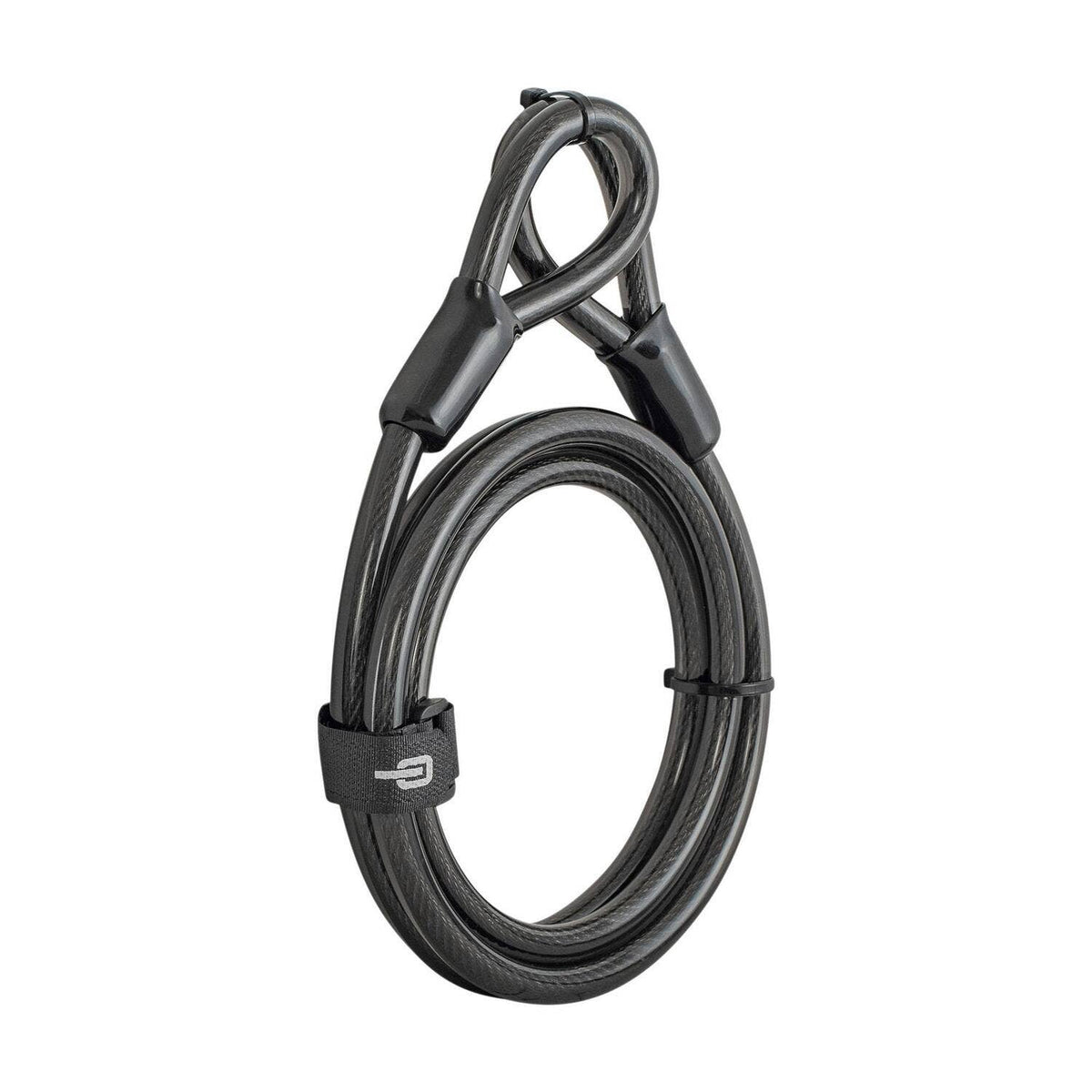 Hiplok Stahlgeflecht-Kabel 2 m black
