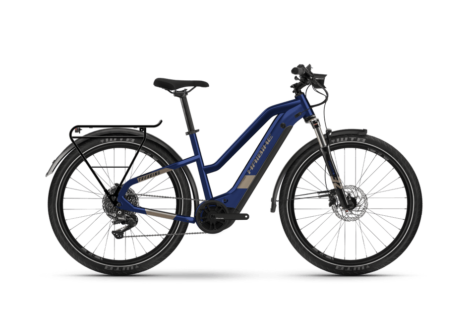 Haibike Trekking 7 Mid 27,5" blue/ sand