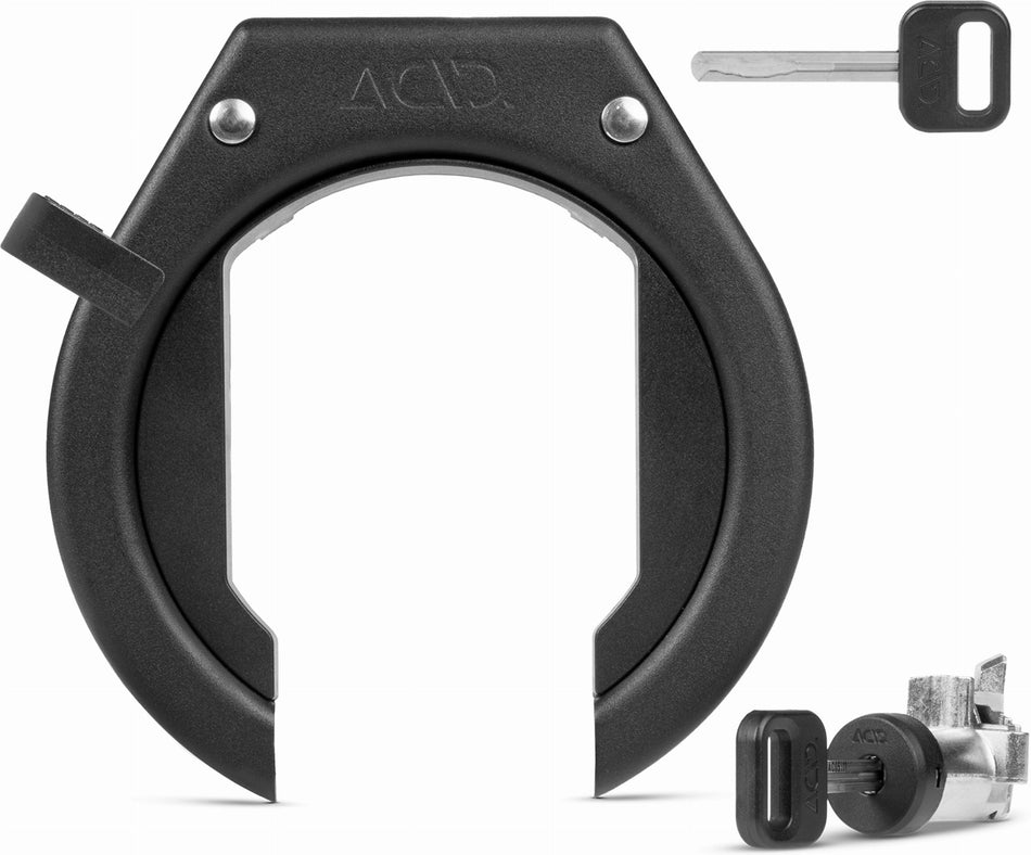 Acid Rahmen- und Akkuschloss-Set Latch 6078 D gleichschließend black