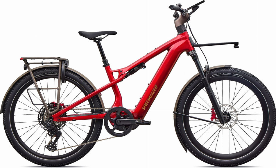 Specialized Turbo Vado 3 X 6.0 840 Wh E-Bike Fully 27,5" Gloss Ruby Metallic/Gloss Gold Foil