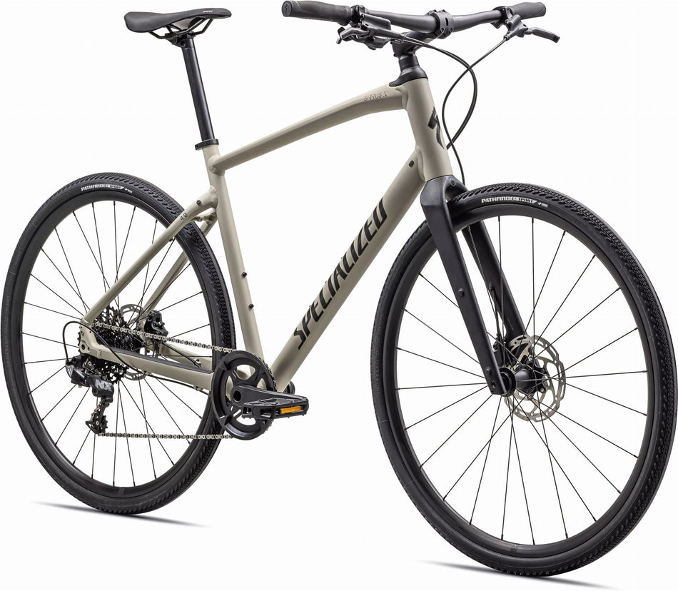 Specialized Sirrus X 4.0 Fitnessbike Diamant 28" Satin White Mountains/Taupe/Satin Black Reflective