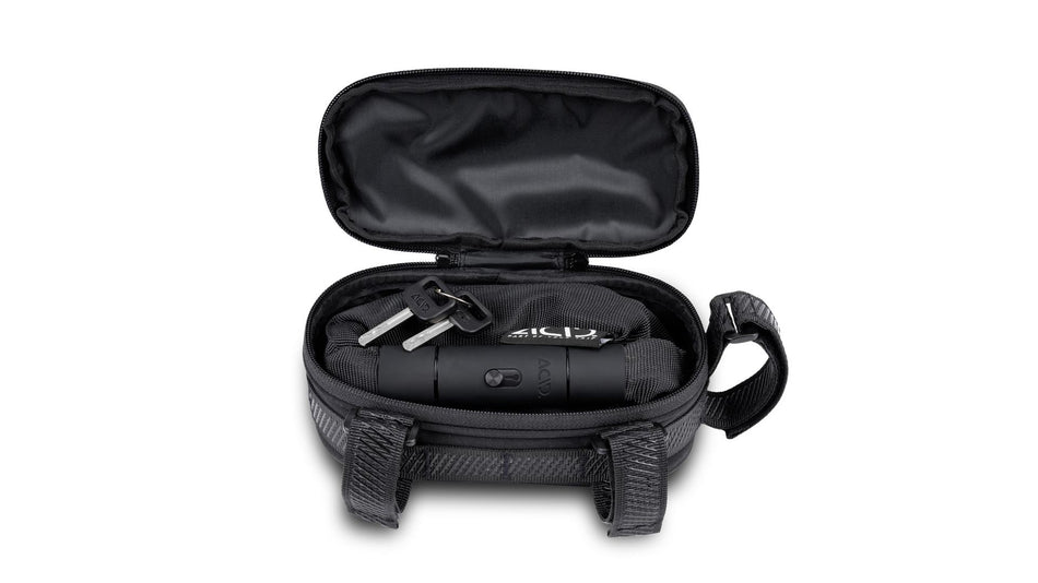 Acid Zubehörtasche/Schlosstasche Corvid black 0,7 L