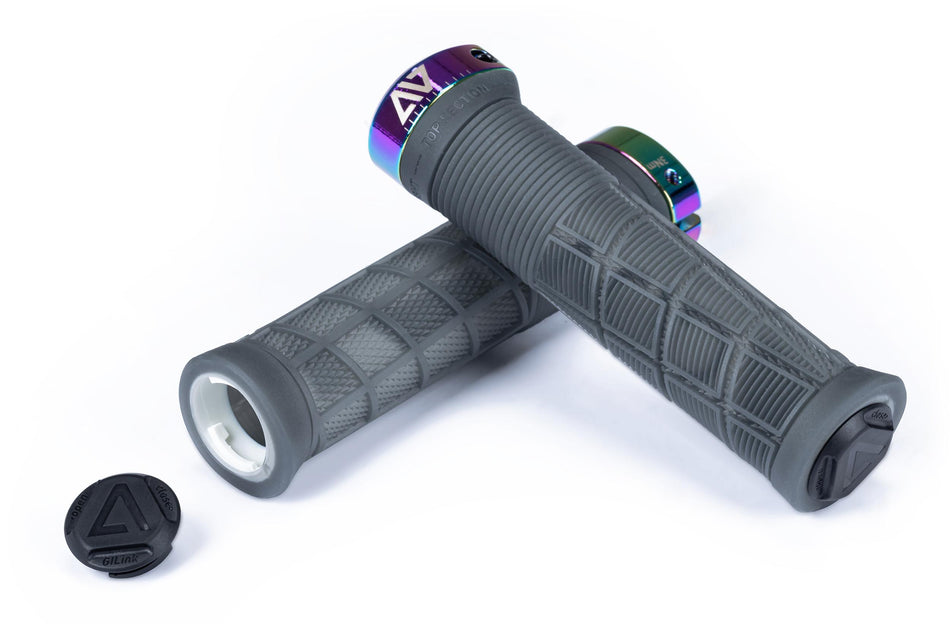 Acid Disrupt Slim Griffe translucent black´n´oil slick 30,5 x 138 mm