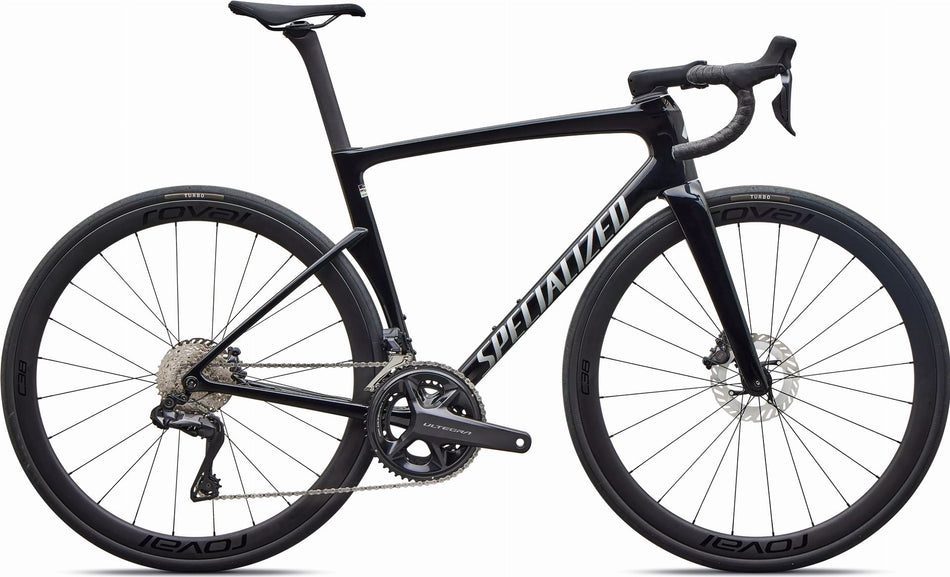 Specialized Tarmac SL9 Expert Di2 Rennrad Diamant 28" Gloss Black/Silver Dust