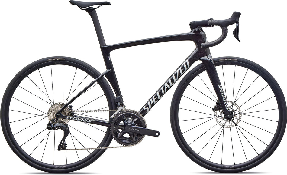 Specialized Tarmac SL9 Comp Shimano 105 Di2 Rennrad Diamant 28" Gloss Charcoal Tint/Dolomite Metallic