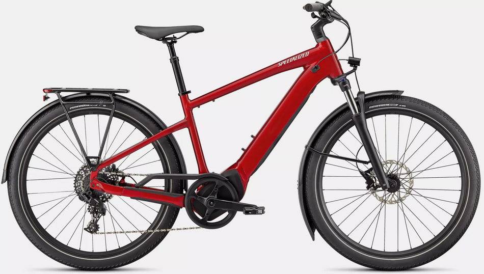 Specialized Turbo Vado 4.0 710 Wh E-Bike Diamant 27,5" red tint/silver reflective
