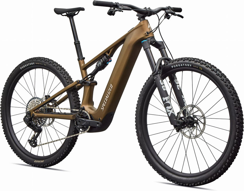 Specialized Turbo Levo R Comp NB 840 Wh E-Bike Fully 29" Gloss Gunmetal/White Mountains