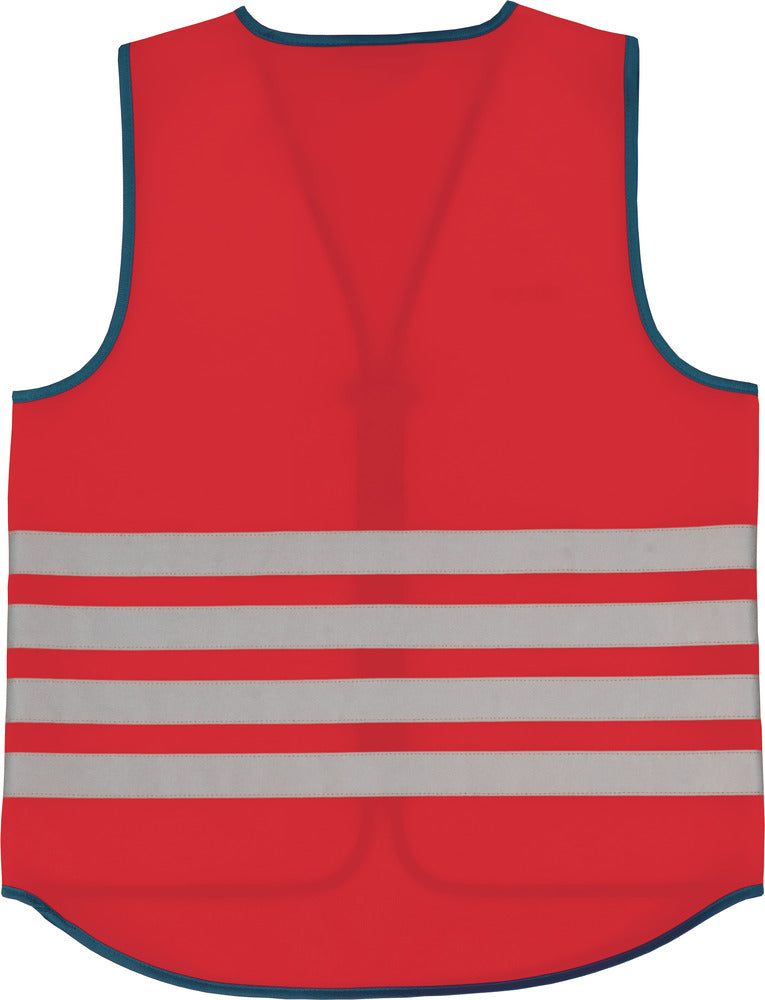 Abus Lumino Day Vest Warnweste rot
