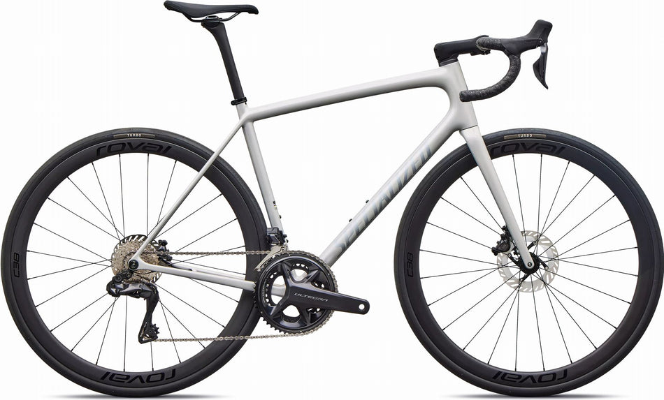 Specialized Aethos 2 Expert DI2 Rennrad Diamant 28" Dolomite Metallic/Shadow Silver
