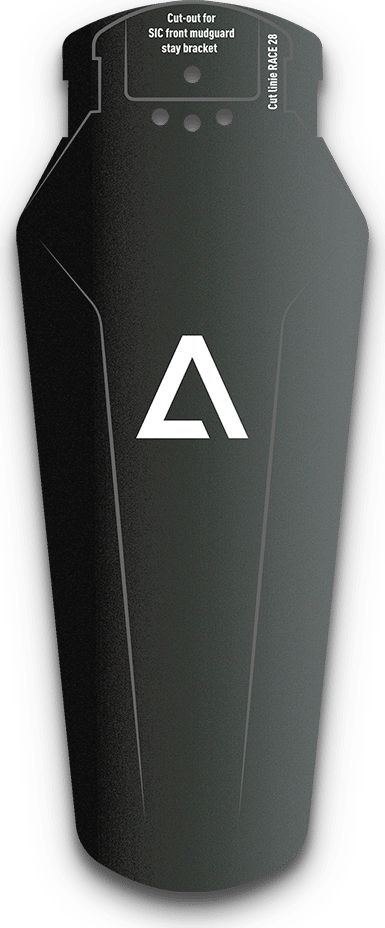 Acid Schutzblechset RACE/Gravel 28 Verlängerung Steckschutzbleche black