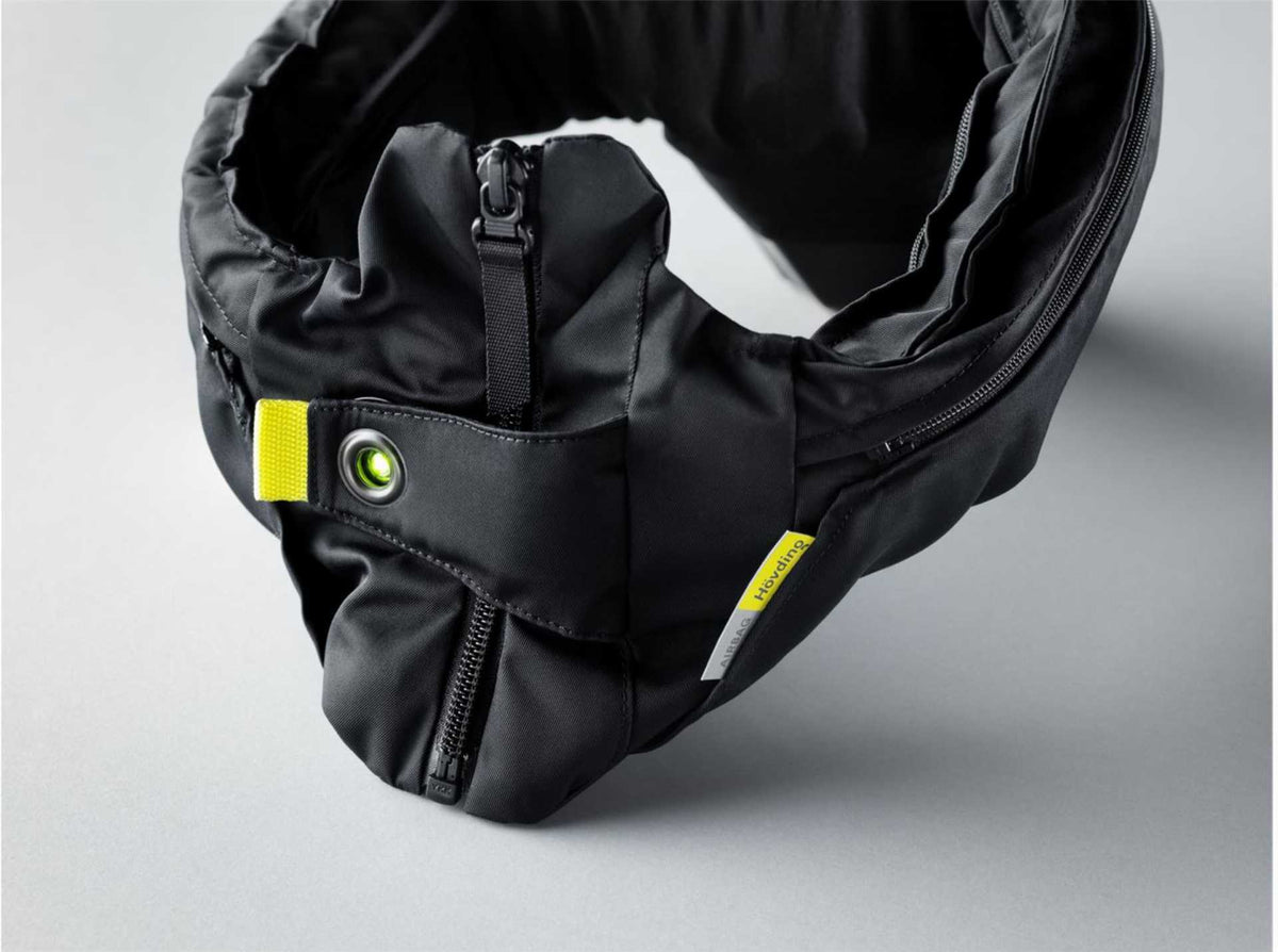 Hövding Airbag 3 Helm inkl. Schal schwarz – Biketech24