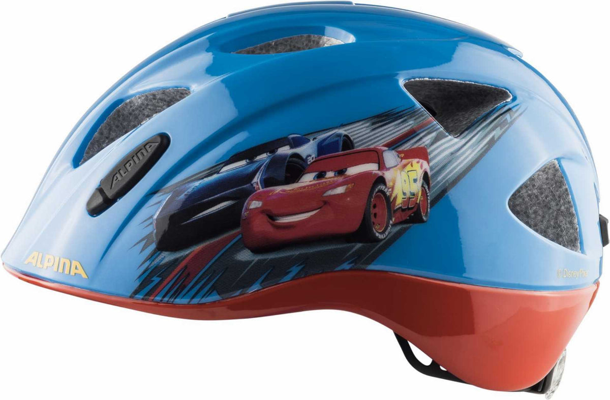Alpina Ximo Disney Kinder-Helm Cars gloss – Biketech24