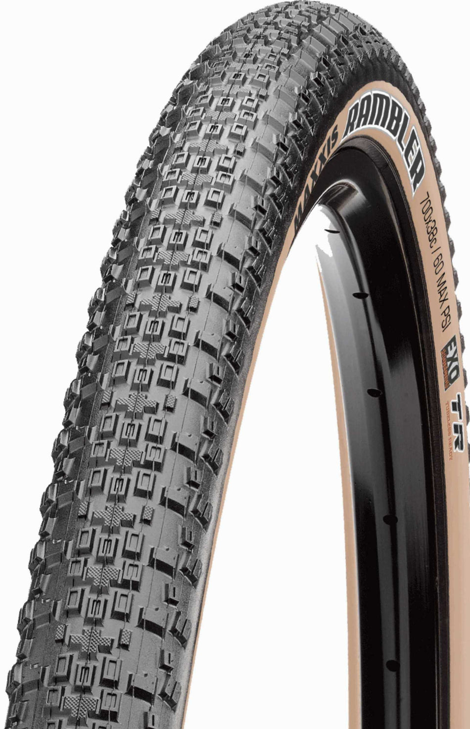 Maxxis Rambler EXO TR Tanwall Dual Faltreifen 28" schwarz