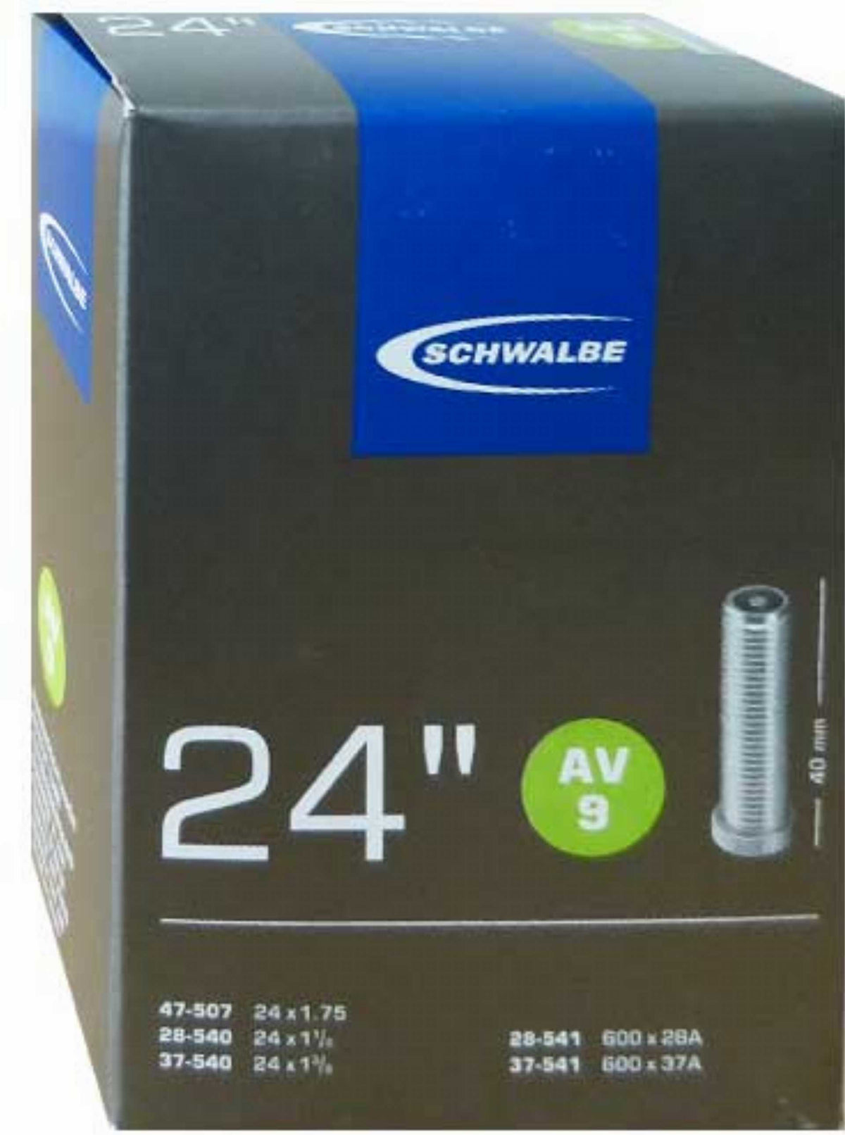 Schwalbe Nr.9 Schlauch 24'' - AV