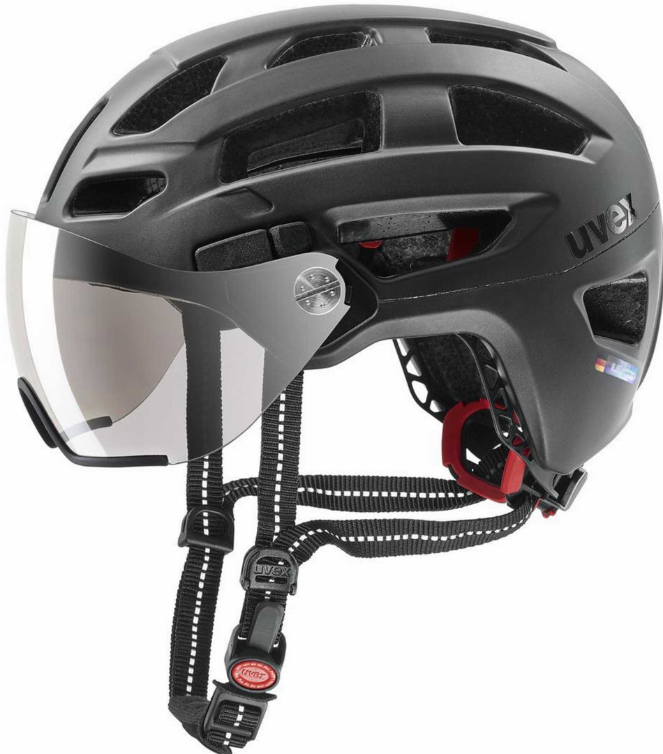 Uvex Finale Visor Helm black matt