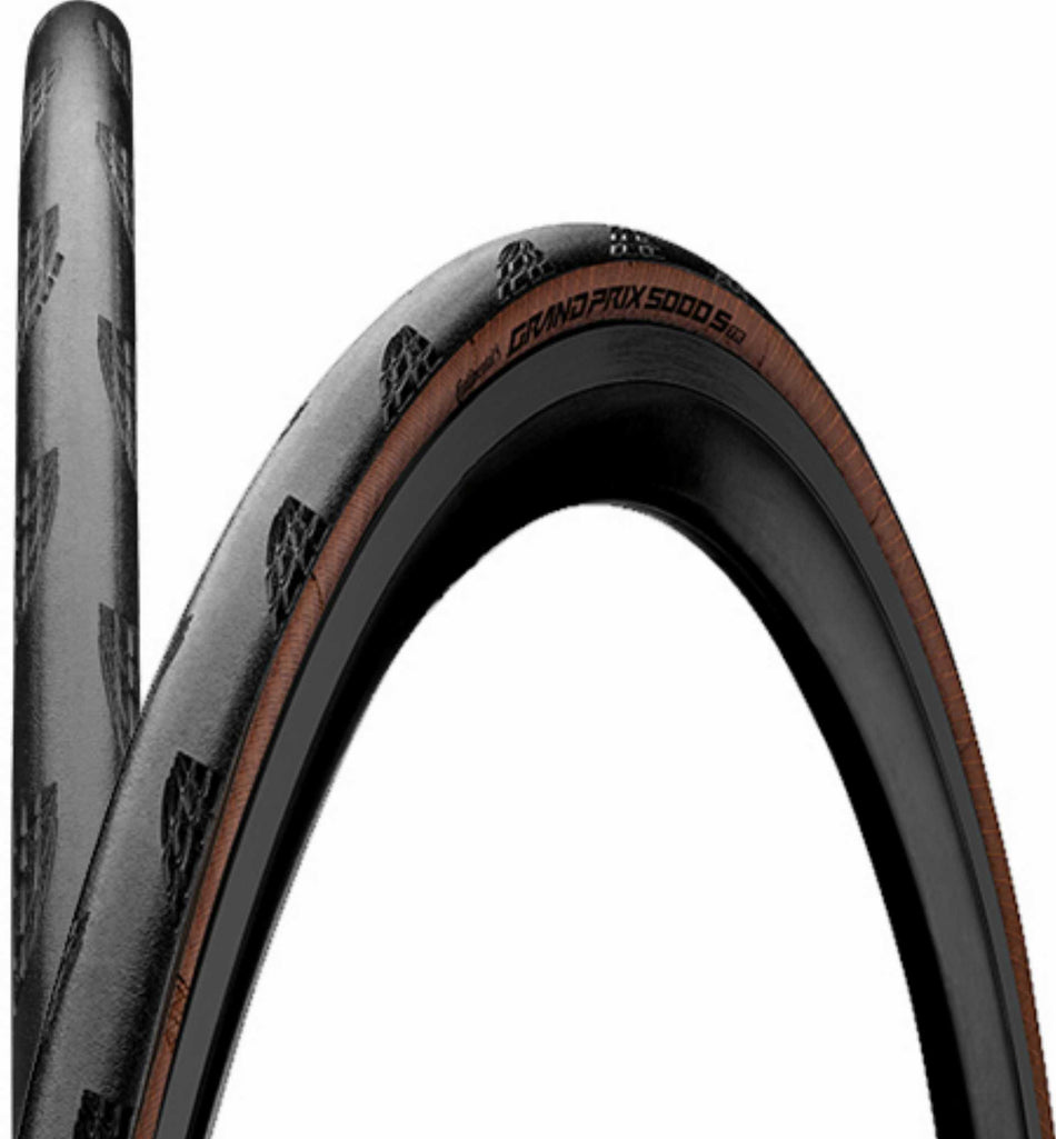 Continental Grand Prix 5000S TR TL-Ready 28" Faltreifen schwarz/transparent-skin