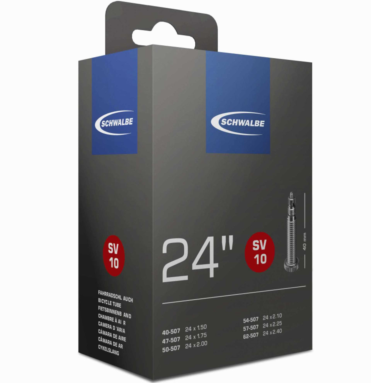 Schwalbe Nr.10 Schlauch 24" - SV
